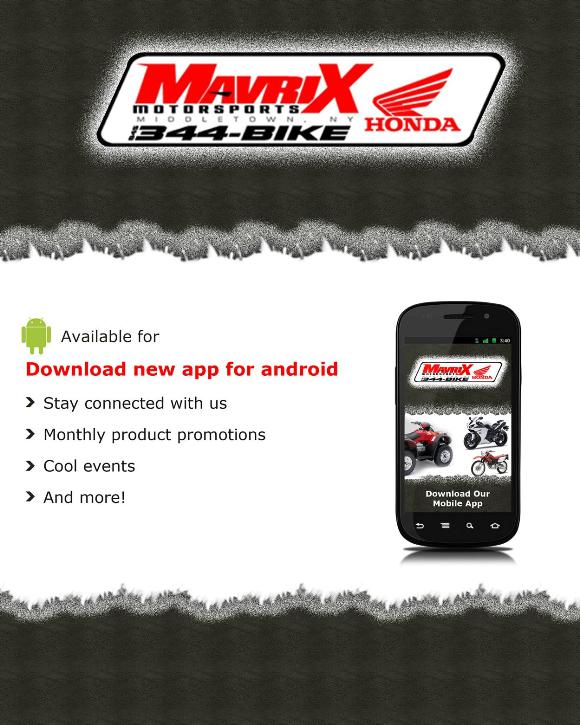 Download Mavrix Motorsports Mobile App